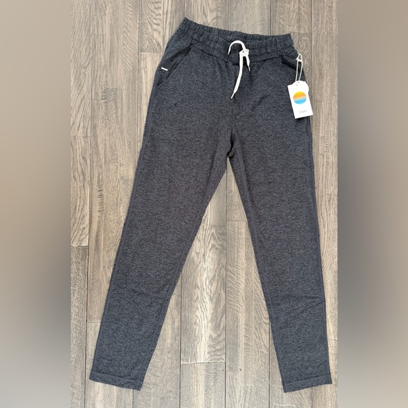 Vuori Men's Ponto Performance Pant 30 Charcoal Heather Joggers Sz S 110$ NWT